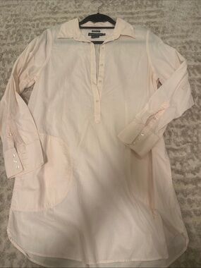 Island Company Light Pink Button-Down Casual Shirt